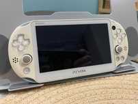 PS Vita White x Aqua Blue • Japonia • Modată • 128GB Jocuri
