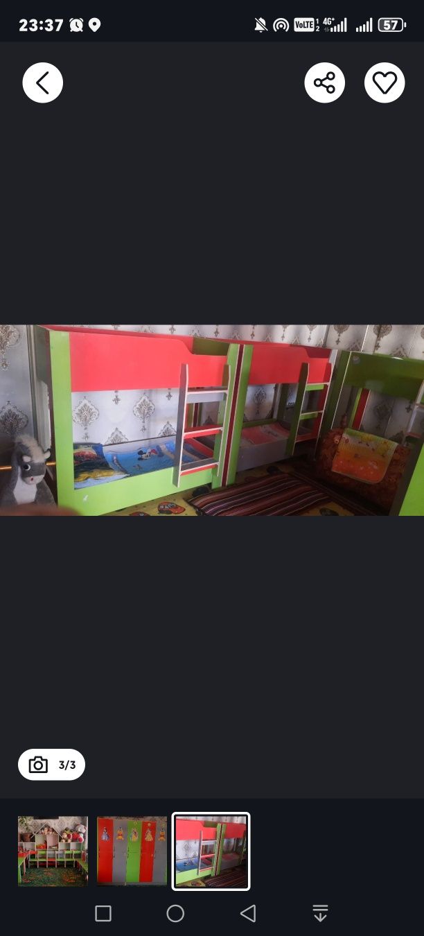 Bog'cha mebillar va BITIM  hammasi komplekt