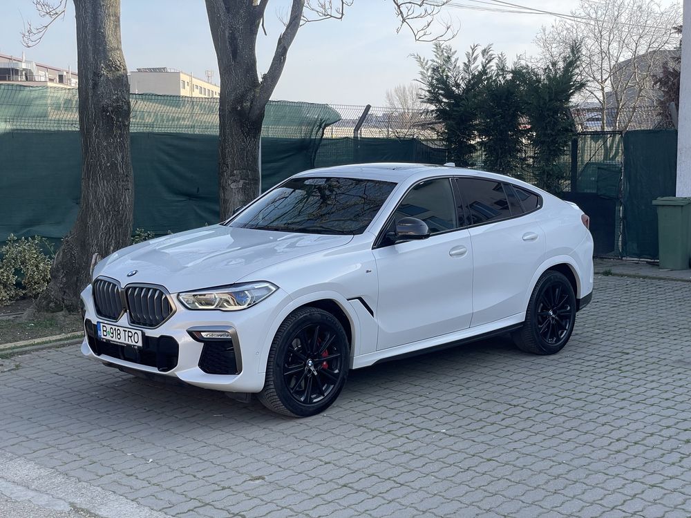 BMW X6 M50d 400 cp  / Driv.Assist/ Headup/ 360/ Softclose/ Laser/ Pano