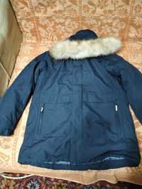 Куртка теплая с капюшоном  для мальчика Италия рост 152