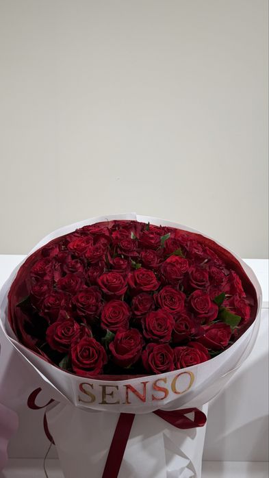 51 красные розы Эквадор