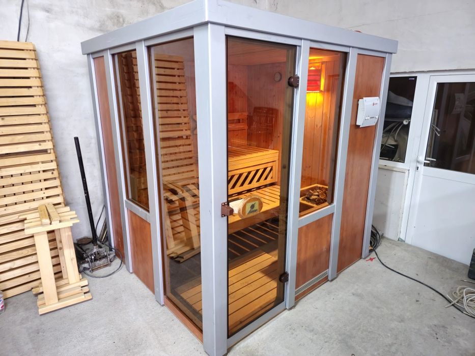 *Финландска* Сауна 2.00 х 1.80м