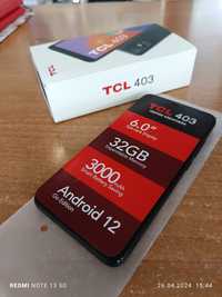 Telefon mobil TCL 403, Dual SIM, 2 GB RAM, 32 GB, Negru