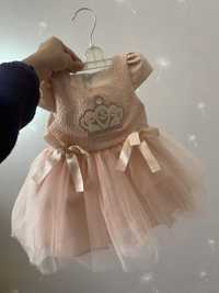 Воздушное платье для девочек до 1 года
