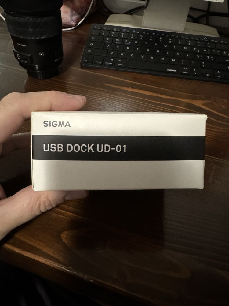 Sigma 35mm f1.4 Nikon cu Usb Dock