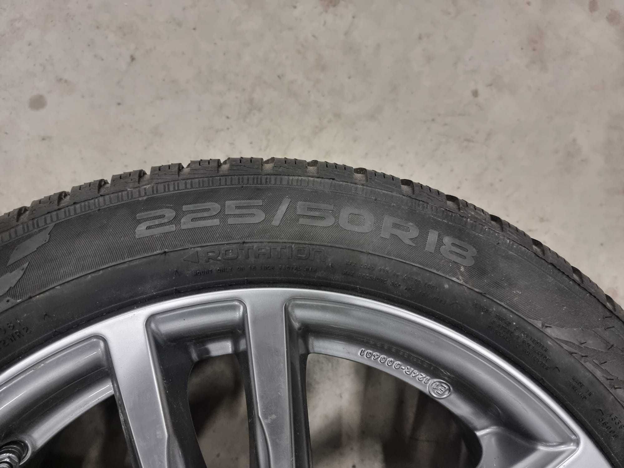 4 Anvelope de IARNA 225.50.18 'Nokian' [dot 2020] ; stare foarte buna
