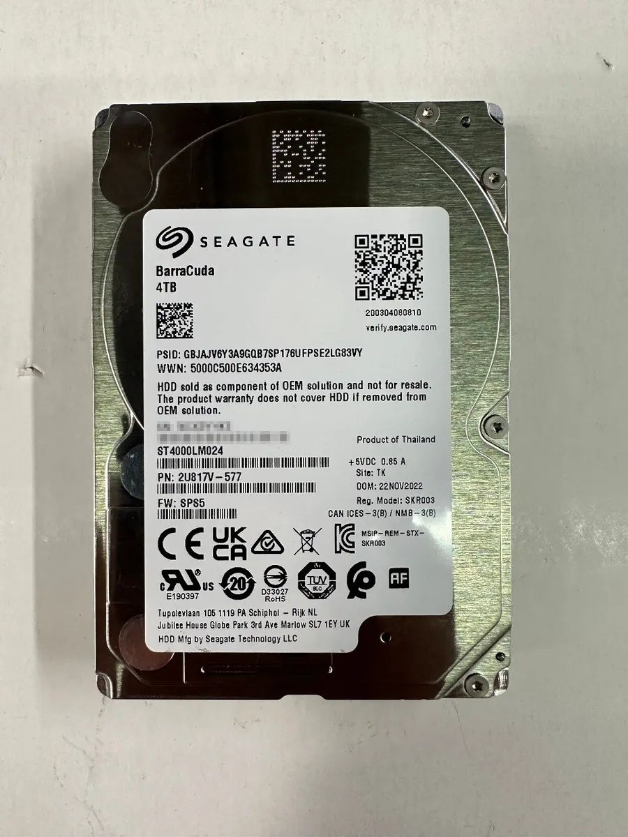 Seagate Barracuda 4 tb 2.5