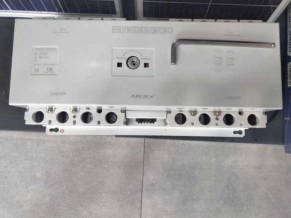Автоматический ввод резерва (АВР) 630А 4P новый PHDQ3-630/4P