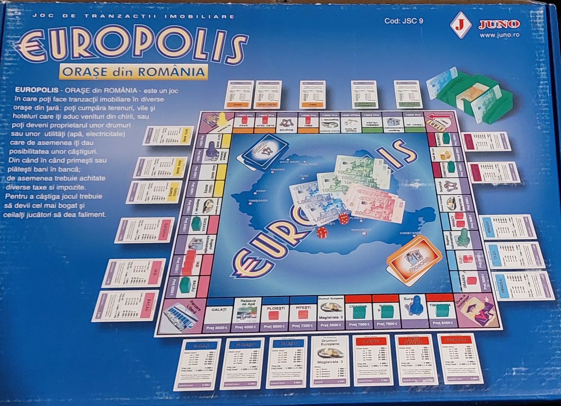 Joc de masa Europolis Romania