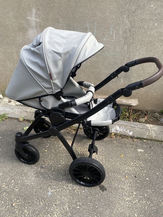 Carucior Krausman Rider soft light grey 3 in1