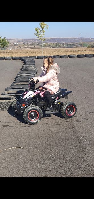 Vand atv electric copii, descriere in poze.