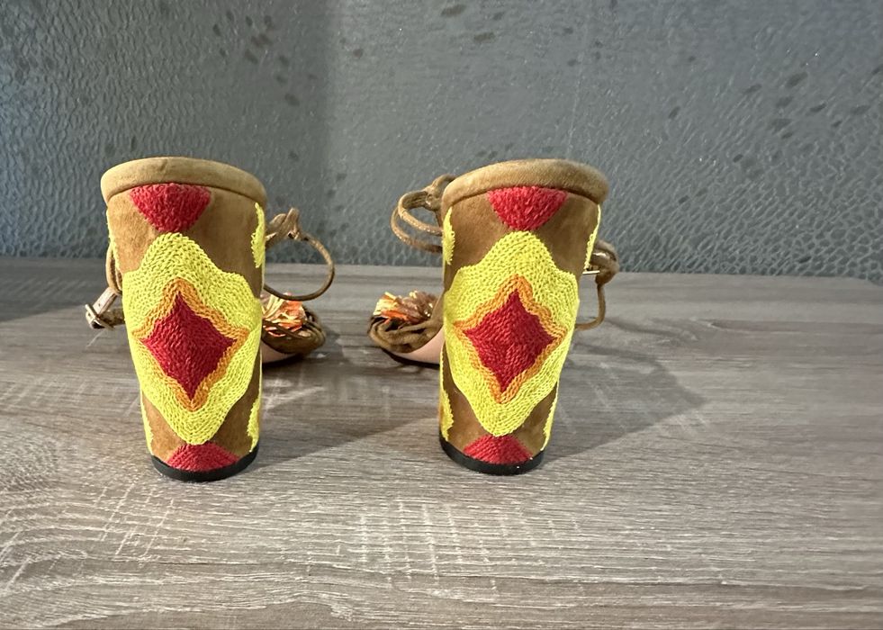 Sandale cu toc Aquazzuro