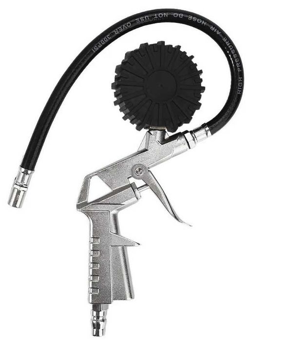 Манометър пистолет за помпене на гуми