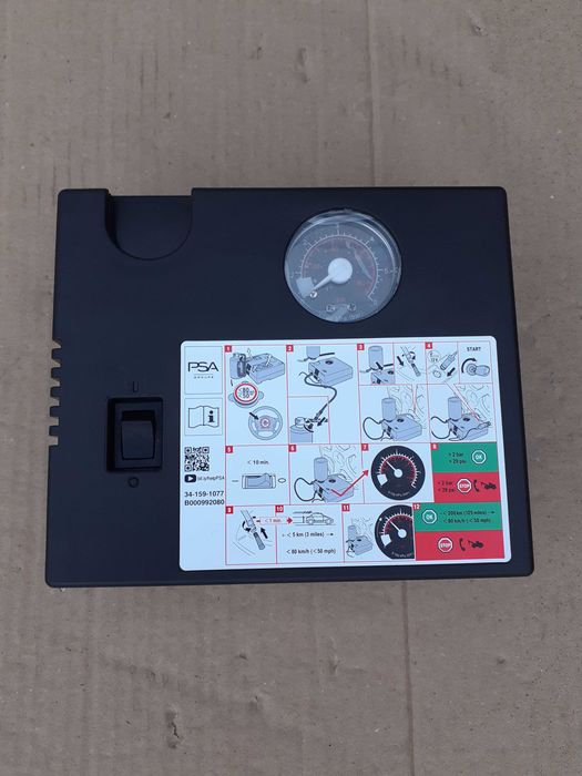 Compresor auto pt.umflat roti gama PEUGEOT, CITROEN, OPEL