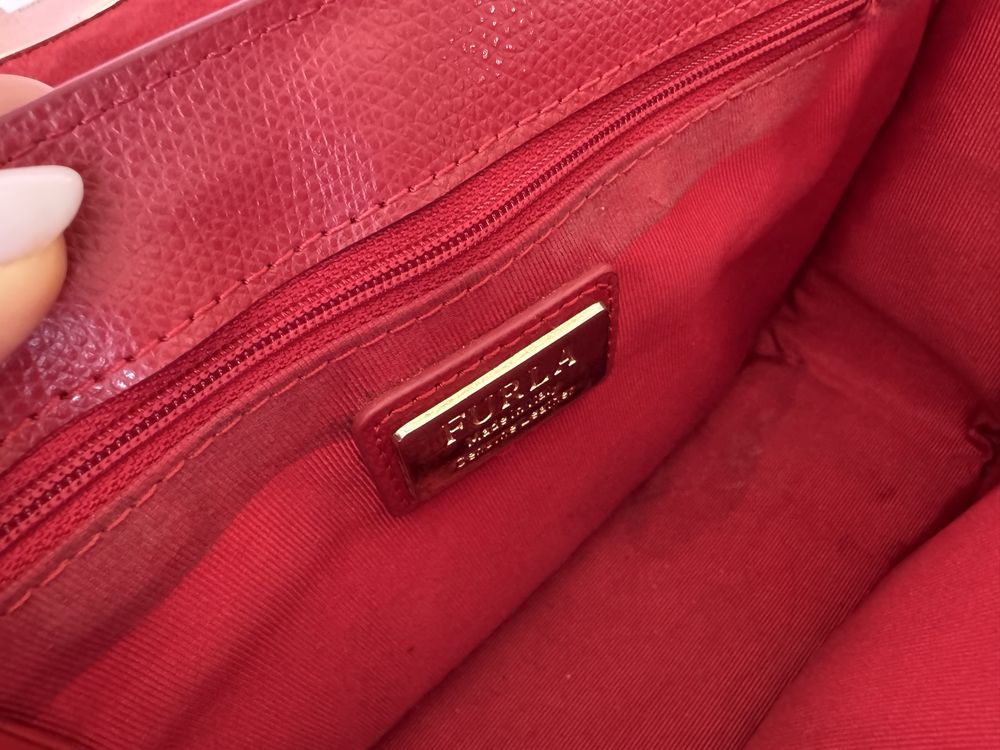 Чанта Furla червена