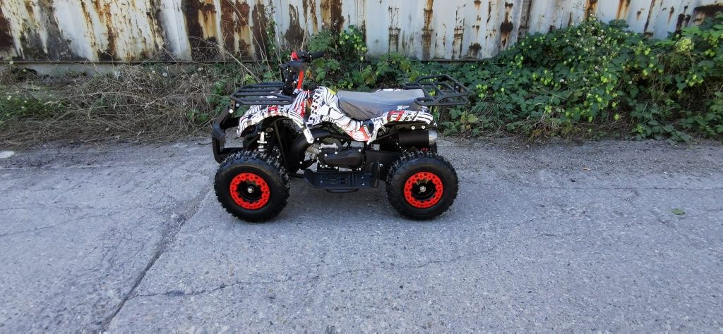 Mini Atv Quad adus din Germania pentru copii cu motor pe benzina 50 cc