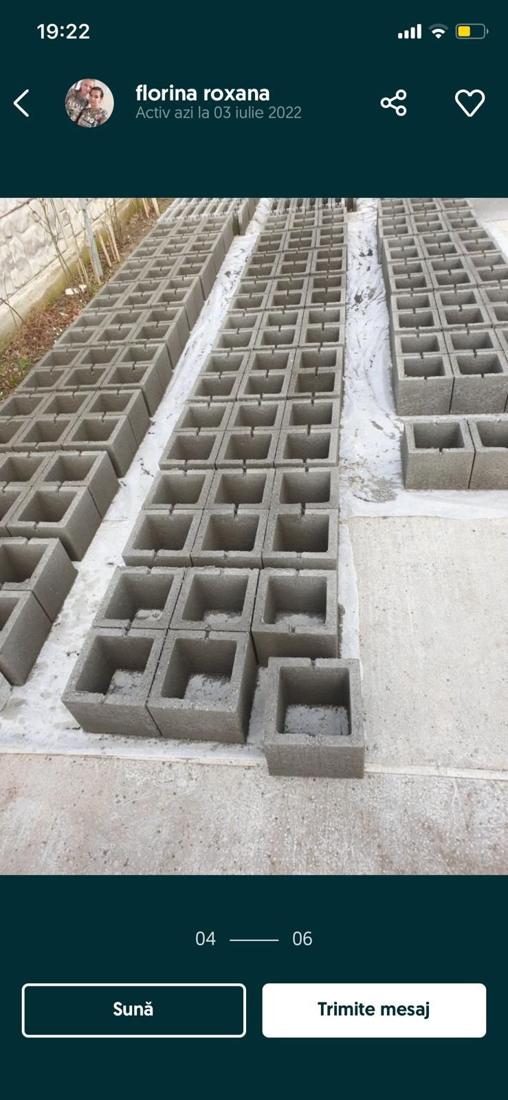 Boltari funcție beton