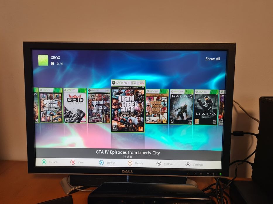 XBOX 360 Slim Modat RGH3 + Kinect