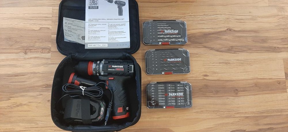 Masina de insurubat si gaurit cu acumulator PARKSIDE PBSPA 12 E4