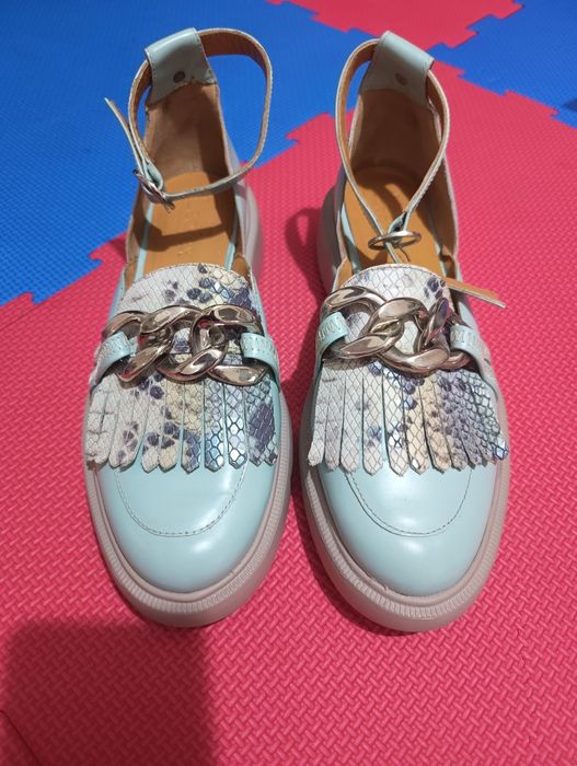 Pantofi piele Leofex