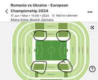 Bilete Romania - Ucraina Categoria 1 ! Euro 2024