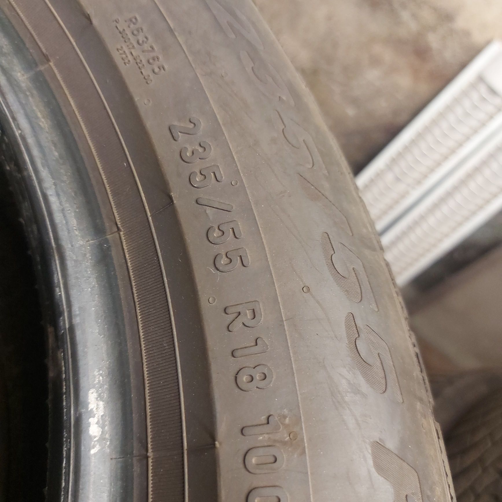 235/55/18"pirelli 4бр.гуми дот2022