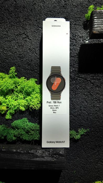 Samsung Galaxy Watch 7 40mm Green Sigilat/Fact+Garantie