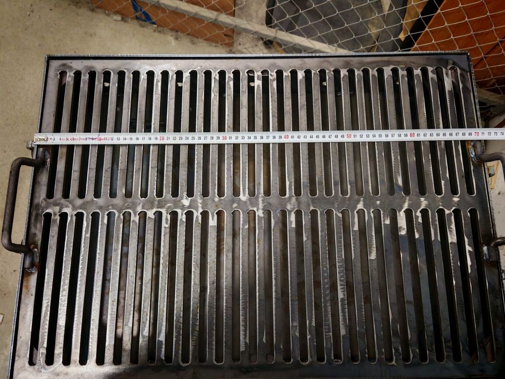 Gratar 70x50 cm tabla 6 mm