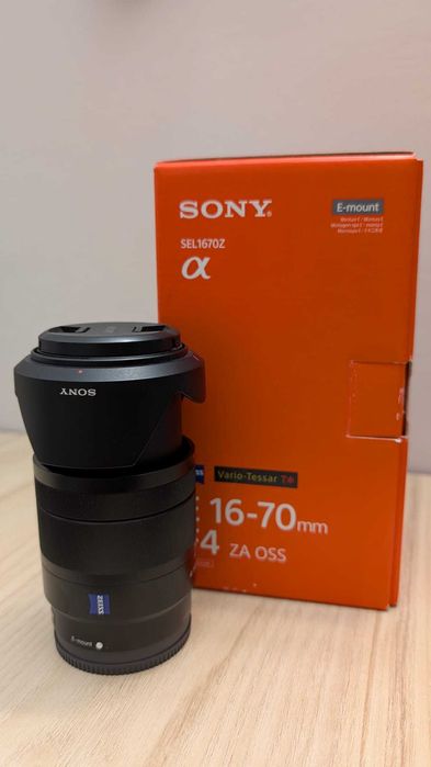 Obiectiv Sony 16-70mm F4 OSS Vario Tessar + filtru polarizare Hoya
