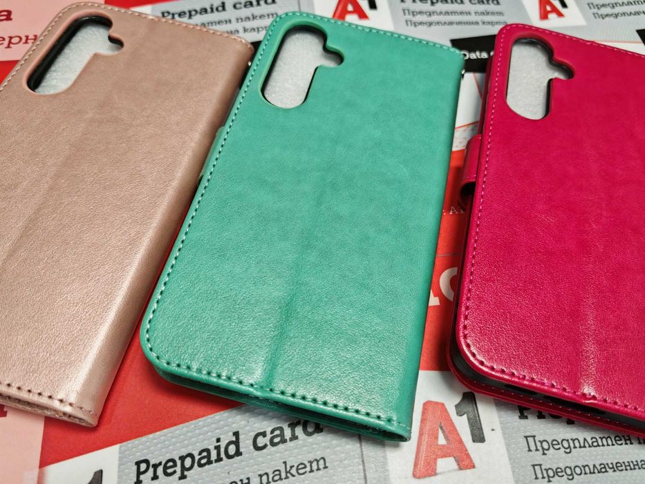 Samsung Galaxy A55 , Samsung Galaxy A35 цветни луксозни тефтери