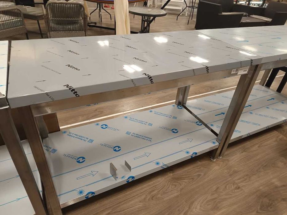 Masa centrala  inox 140x70x90cm,noua sigilata