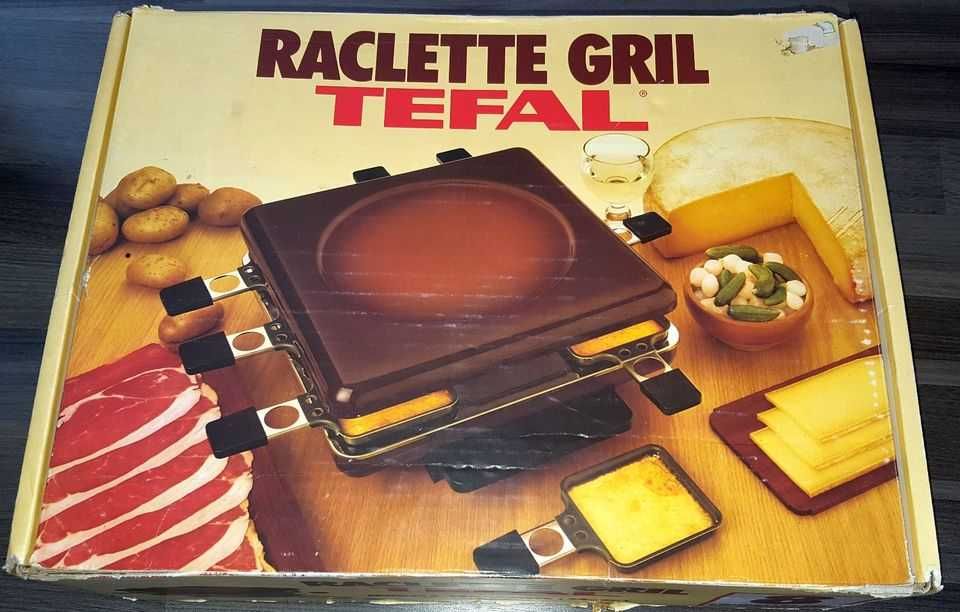 1984 TEFAL RACLETTE GRILL Model TARENTAISE  - Vintage Wonderland