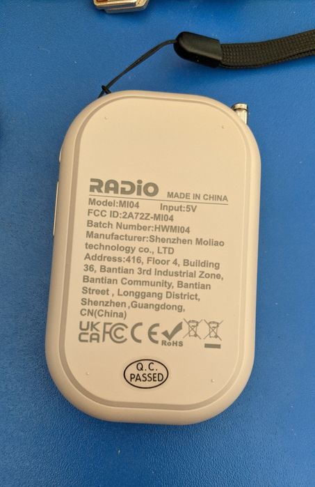 Radio portabil cu MP3 pe usb NOU