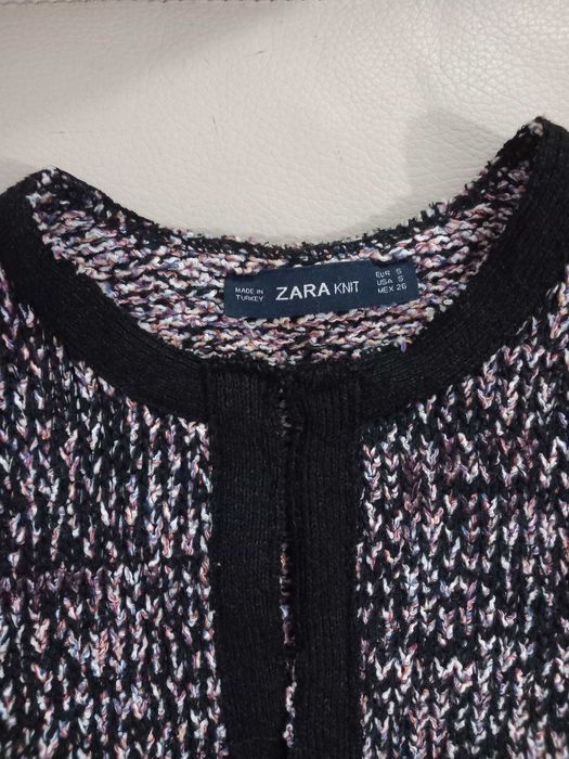 Pulover zara tricotat, mărirea  s