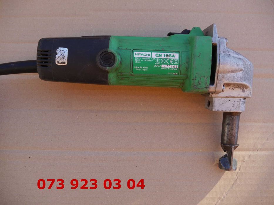 Hitachi foarfeca taiat tabla Lindab rontaitor