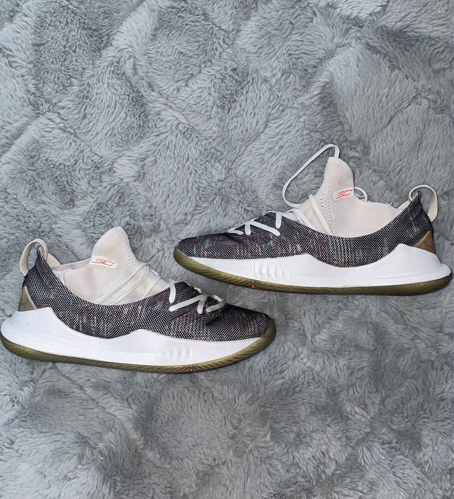 Vand Under Armour Curry 5 White (nu kobe, nike, jordan)