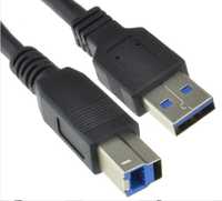 Кабели USB 3.0 Cable - Type Plug A to Type B Plug Adapter Cord - 1.8 M