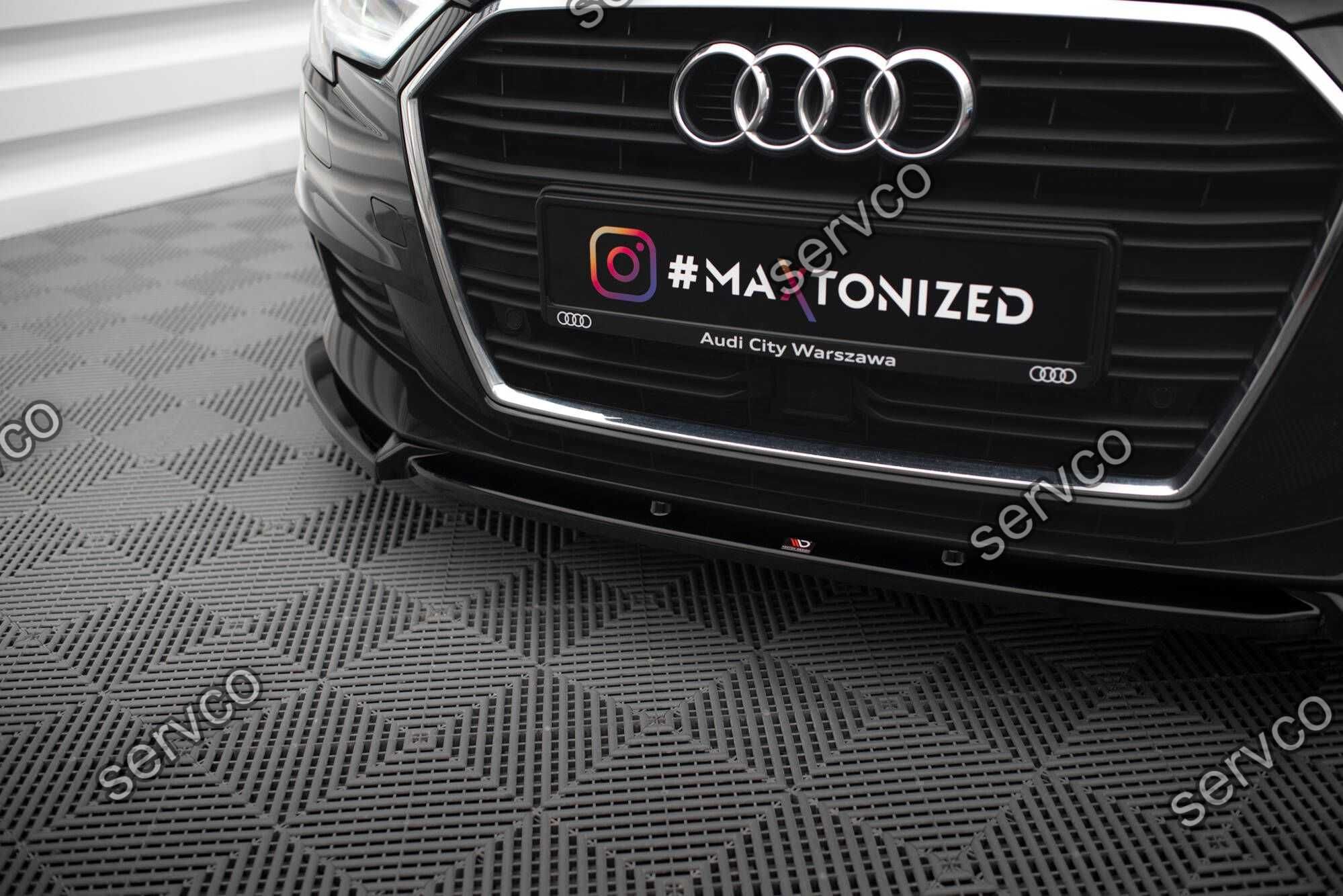 Prelungire bara fata Audi A3 Sportback 8V 2016-2020 v22 Maxton Design
