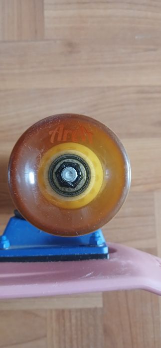 Скейтборд розовый