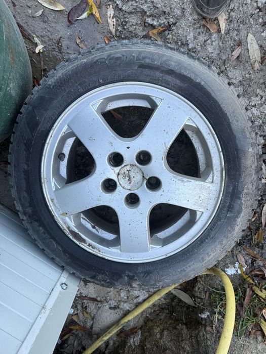 Set jante aliaj skoda fabia 1999-2007 r14 anvelope iarna