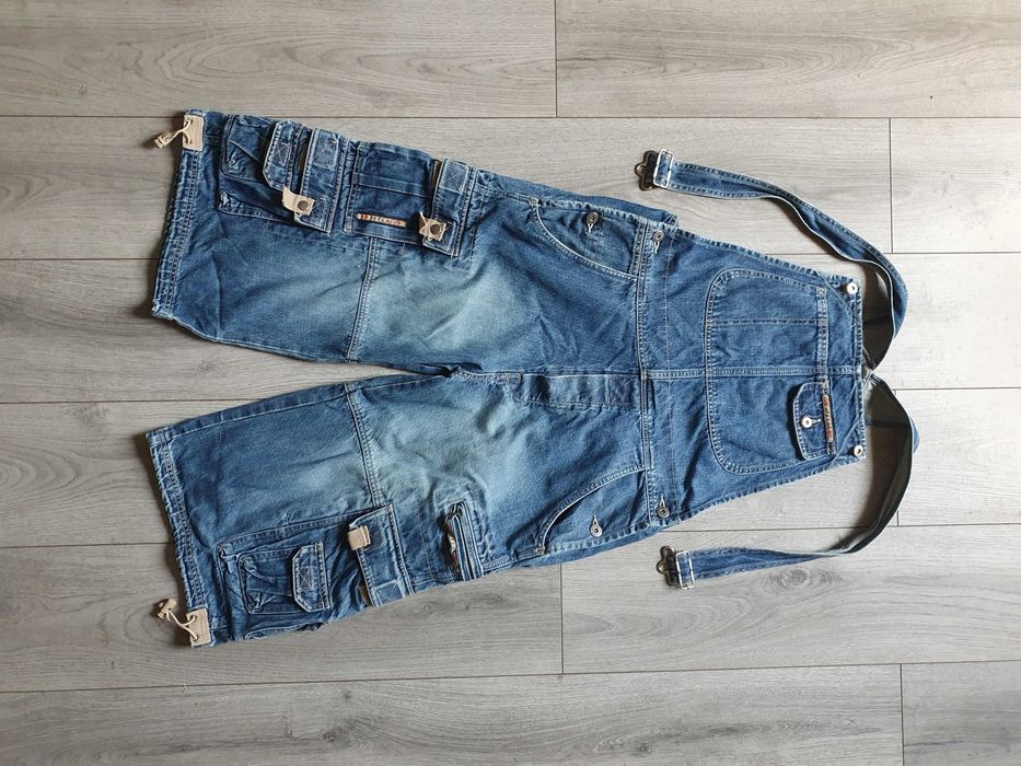 Salopeta de blugi JetLag - Marimea S (Oversized, Loose Fit)