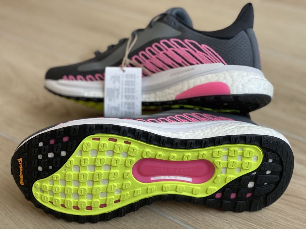 Adidasi Originali Adidas SolarGlide ST Boost Noi; Marime 40