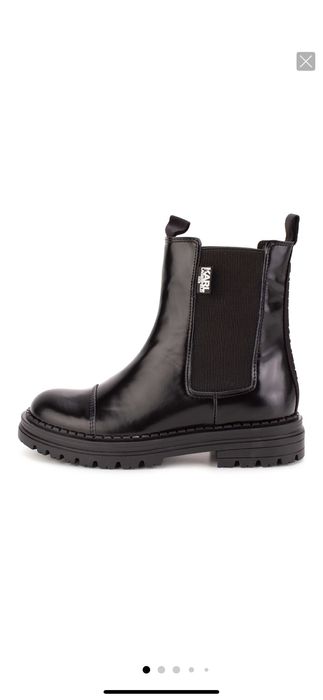 Чисто нови кожени боти Geox / Karl Lagerfeld