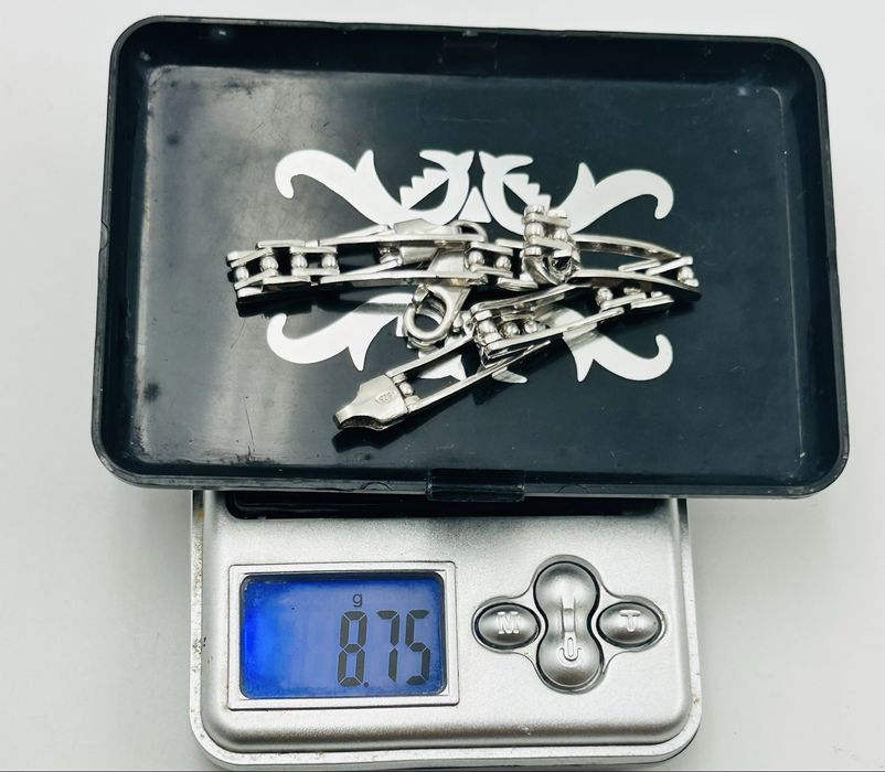 Сребърна италианска гривна