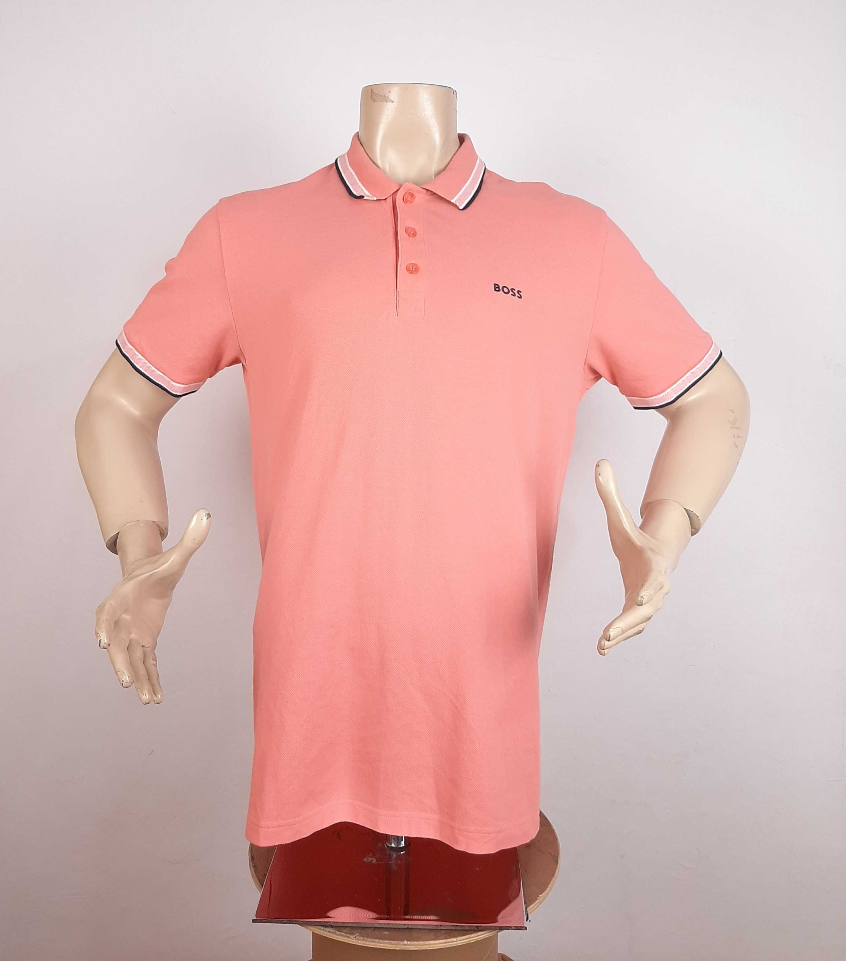 Hugo Boss Paddy - Оригинална мъжка тениска с яка размер XL
