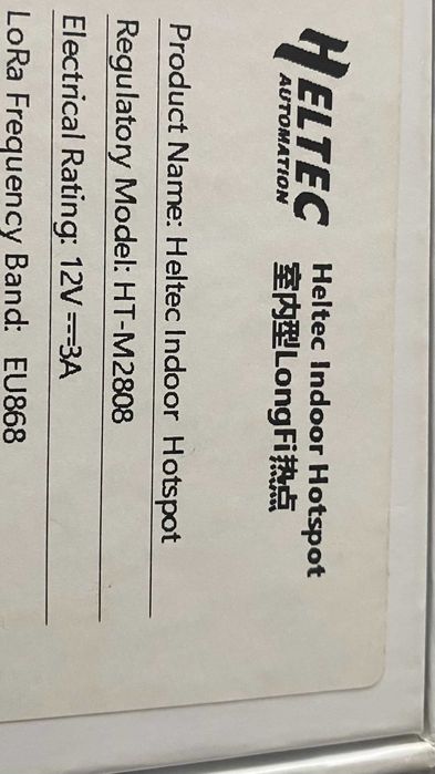 Hotspot Helium Heltec HT-M2808 cu antena LORA directionala 12db, cutie