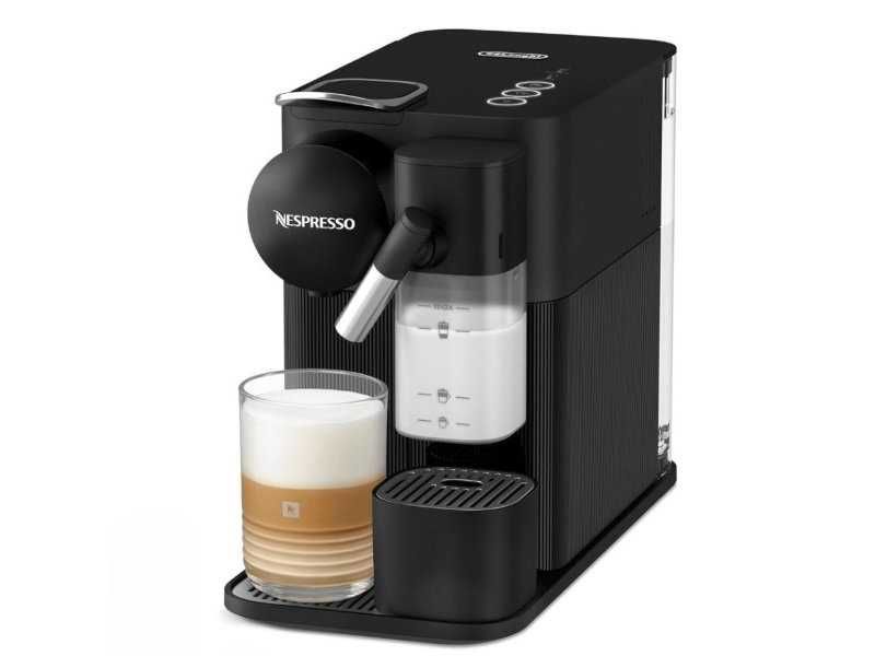 Кафемашина с Капсули De'Longhi Nespresso Lattissima One, Черна