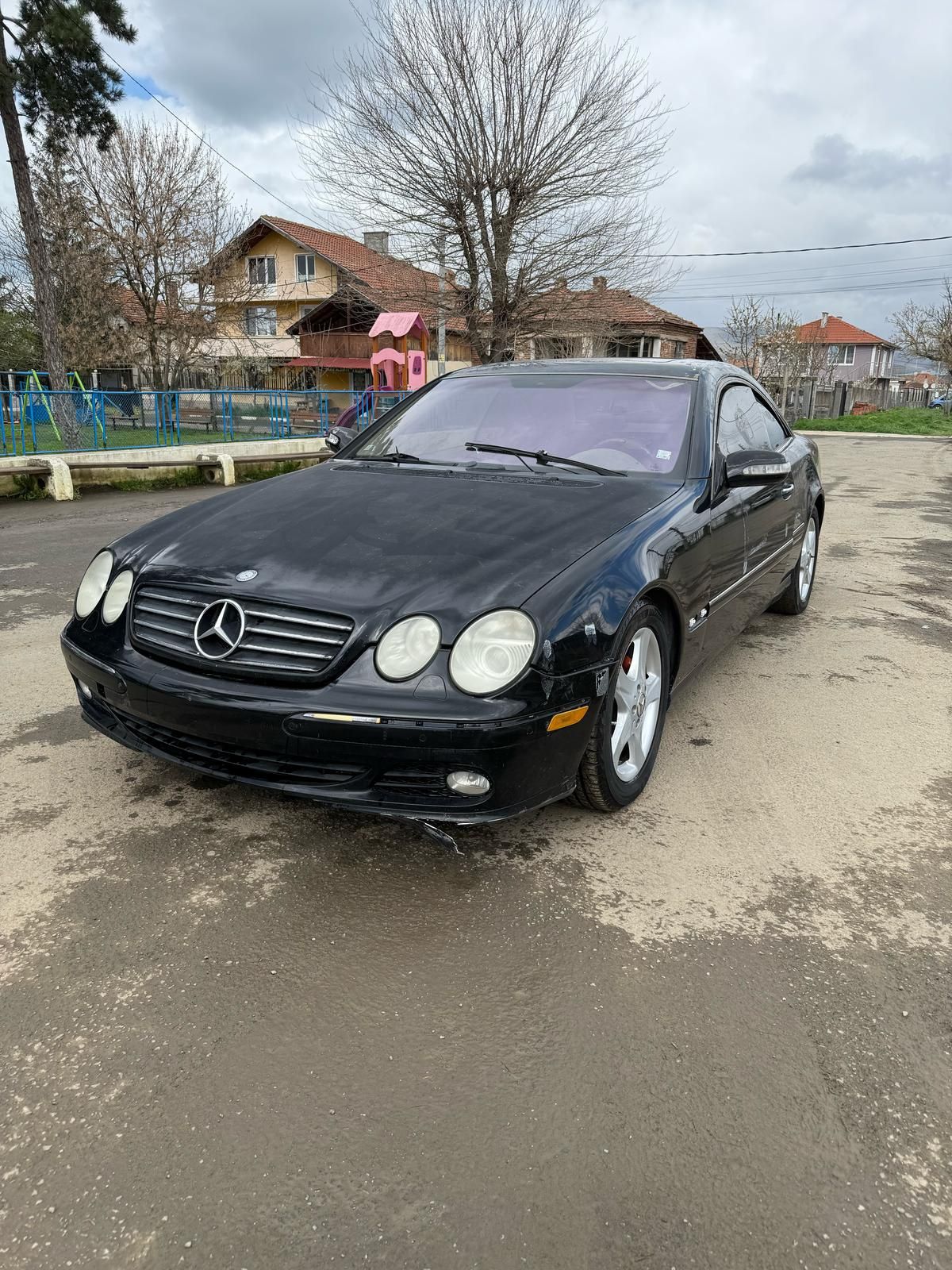 Mercedes CL500 W215 C215 на части