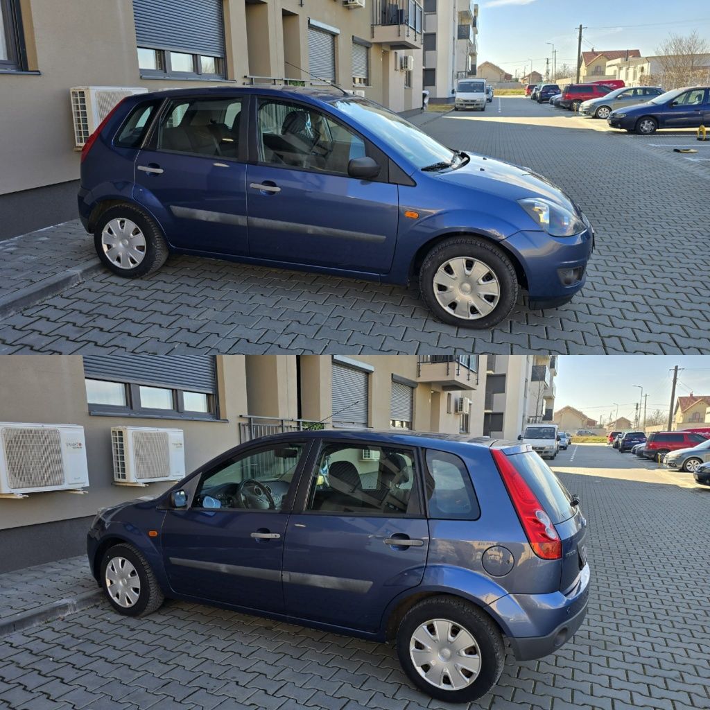 Ford Fiesta Facelift 1.6i/170000km/2007/Senzori parcare/Clima/4usi/