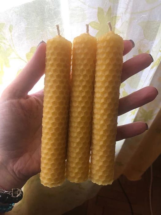 Свещи от пчелен восък